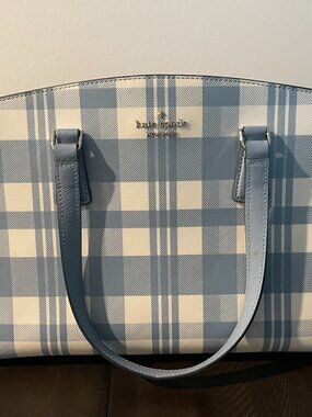 Kate Spade Light Blue and White